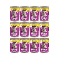 Whiskas Konserve Kedi Maması Tavuklu 400 Gr X 12 Adet