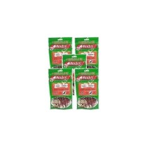 FreshyDucky Twists - Ördek Kaplı Sütlü Burgu Köpek Ödülü 90 Gr-10 Çubuk 5li Paket(ekonomik Paket)