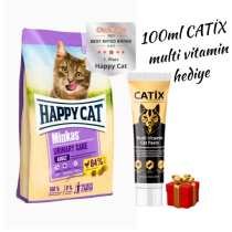 Happy Cat Minkas Urinary Care Idrar Yolu Sağlığı Kedi Maması 10 Kg + 1 adet 100ml CATİX multi vitamin hediye