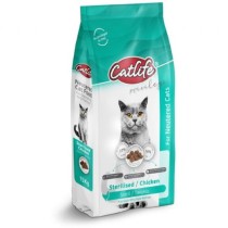 Catlife Tavuklu 15 kg Kısırlaştırılmış Yetişkin Kedi Maması