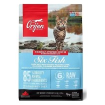 Orijen Six Fish Tahılsız Balıklı Yetişkin Kedi Maması 1,8kg